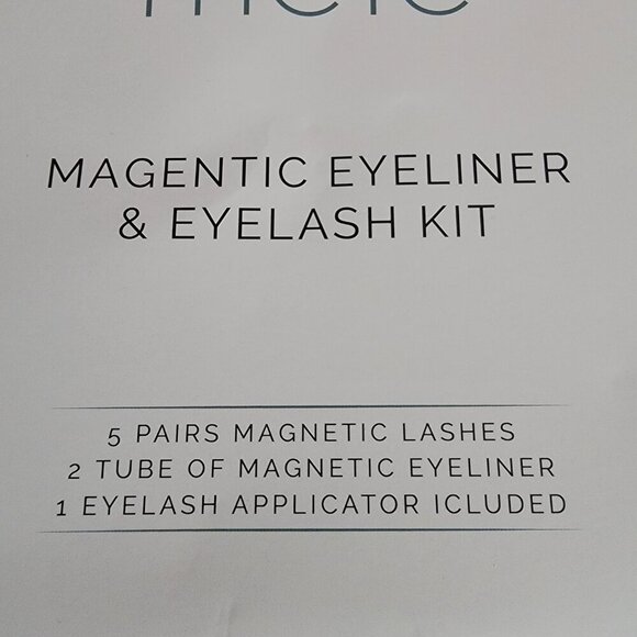 Mele Magnetic Eyelashes with Eyeliner 5 Pair Makeup  Cosmetic NEW Eyelashes - Picture 2 of 10